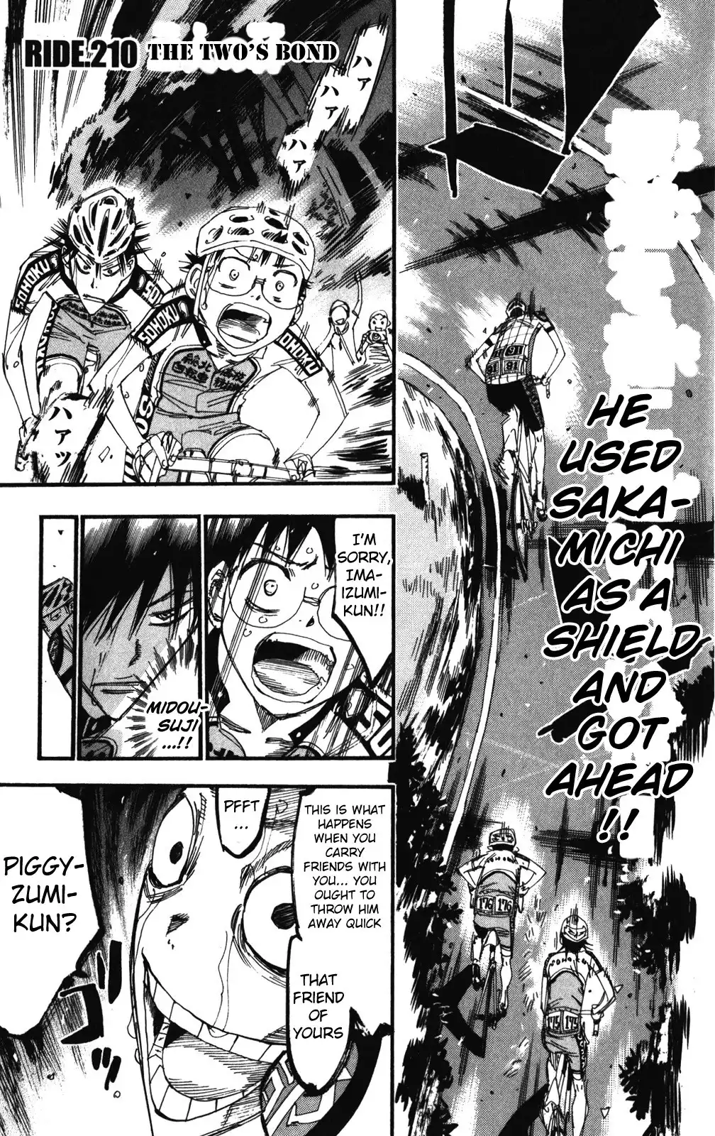 Yowamushi Pedal Chapter 210 1